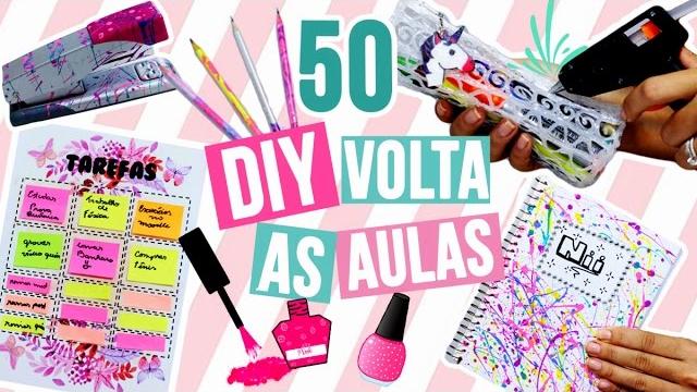 50 IDEIAS VOLTA ÀS AULAS pra você se inspirar