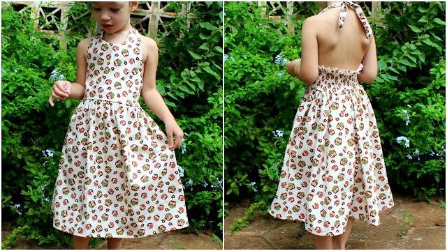MODELAGEM E COSTURA – VESTIDO INFANTIL COM LASTEX