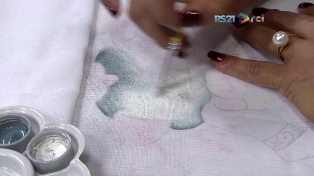 Pintura em fralda – Filó Frigo P1