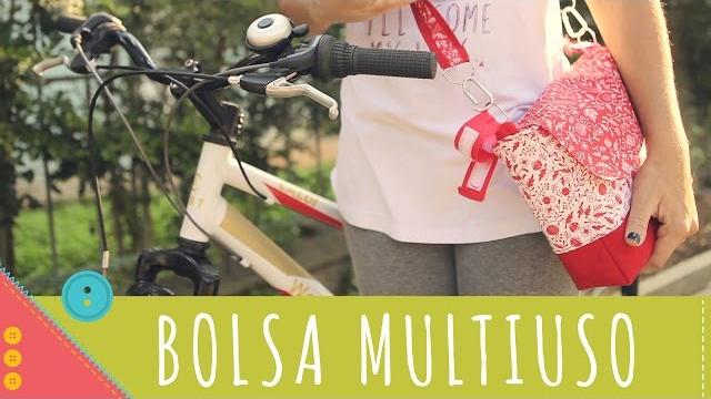 Aprenda a costurar uma bolsa multiuso Modelo carteiro ou para bicicleta