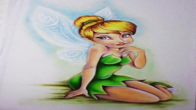 Pintando A Fada Sininho – Painting Fairy Tinkerbell
