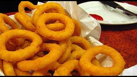 Receita de Anéis de Cebola