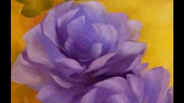 Pinturas de rosas em tempo real