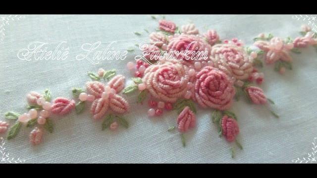 Bordado em ponto Rococó – DIY