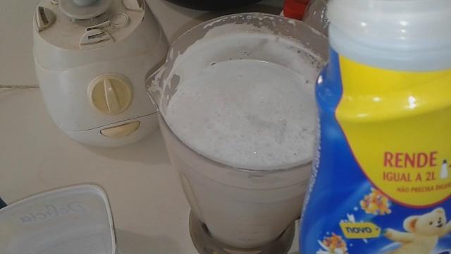 SABÃO LÍQUIDO SUPER POTENTE CAIPIRA usando liquidificador