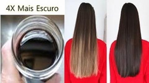 Escurecer Cabelos Naturalmente! Adeus Tinturas E Tonalizantes com Química