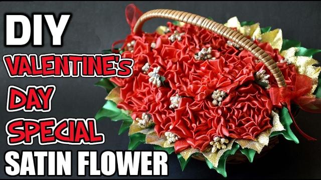 Faça você mesma – Flor Especial de Cetim