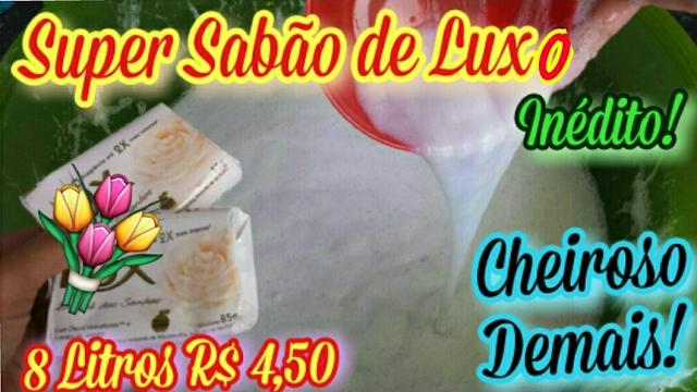 A INCRÍVEL RECEITA DE SABÃO DE SABONETE – MUITO CHEIROSO