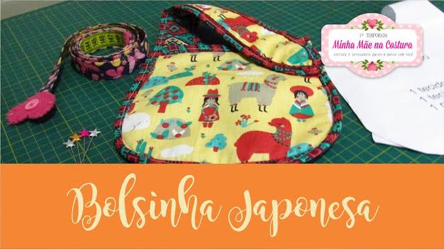 Tutorial Bolsinha Japonesa