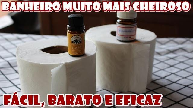 Como PERFUMAR O BANHEIRO – Simples, eficaz e barato