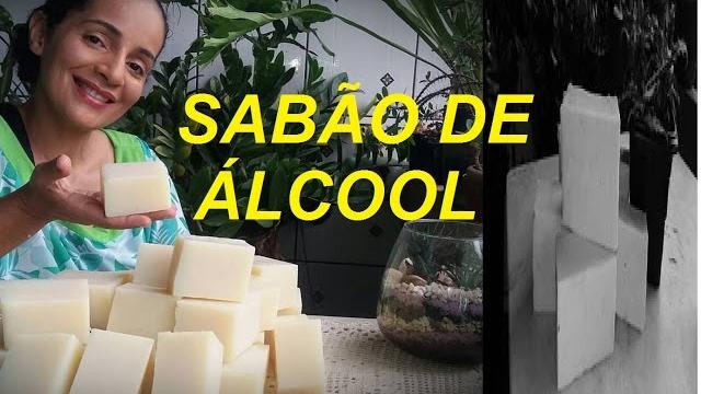 SABÃO DE ÁLCOOL NÃO DERRETE NA ÁGUA