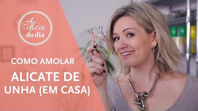 COMO AMOLAR ALICATE DE UNHA (EM CASA)