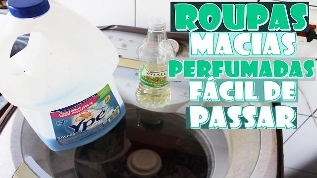Como ECONOMIZAR AMACIANTE deixar roupas + MACIAS E FÁCEIS DE PASSAR