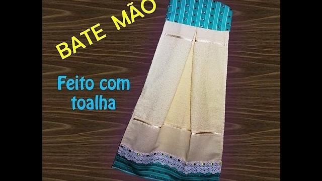 BATE MÃO COM TOALHA