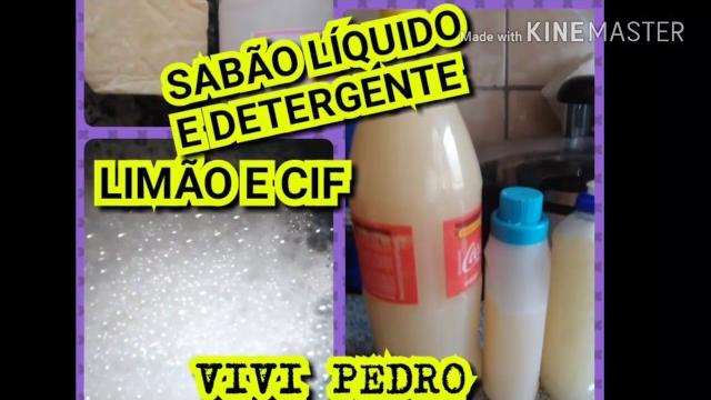 SABÃO/DETERGENTE CIF E LIMÃO