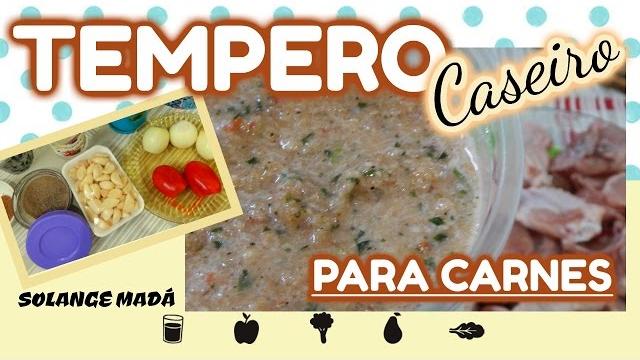 TEMPERO CASEIRO PARA CARNES/ SOLANGE MADÁ