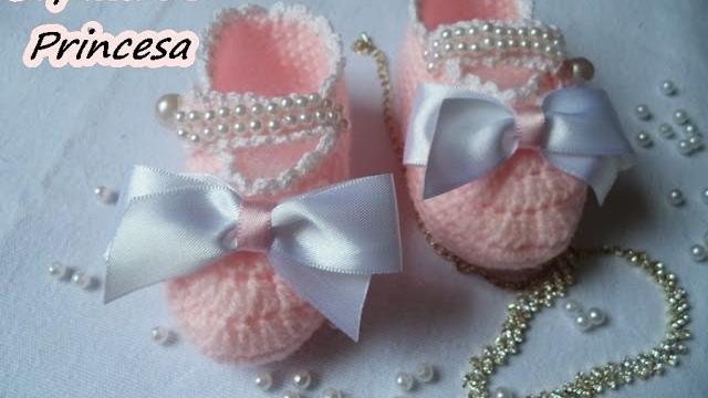 Diy – Sapatinho Princesa – Crochê Fácil e Rápido – Graça Tristão