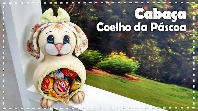 COELHO DA PÁSCOA EM CABAÇA