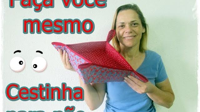 Costurando sem Medo – Cesta de pão por Carmela Caramella