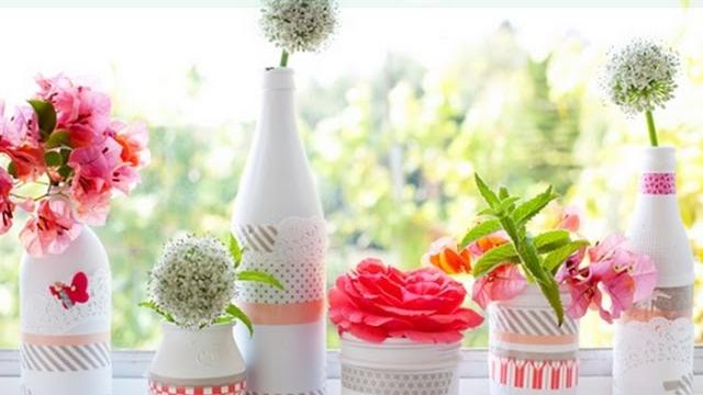 Como Fazer: Decoração com Garrafas Recicláveis [ Pet e Vidro ]