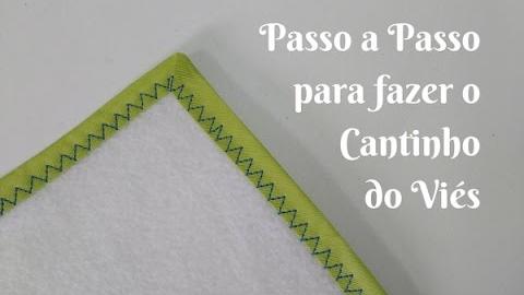 Colocando Viés com canto perfeito