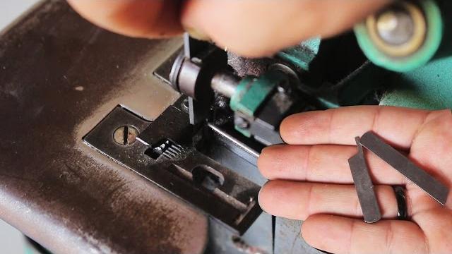 Trocando a Faca da Overloque Semi-Industrial