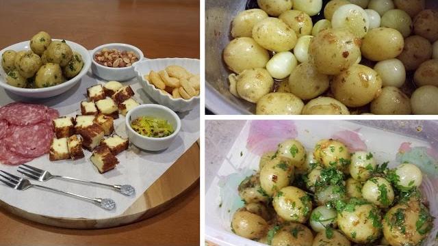 Aperitivo para receber amigos – Batata Calabresa