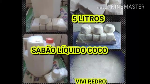 SABÃO LÍQUIDO DE COCO – 5 LITROS