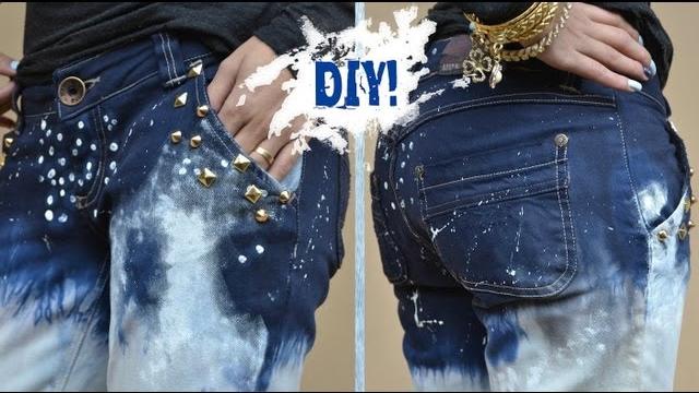 Customizando Calça Jeans – Inspiração Calvin Klein
