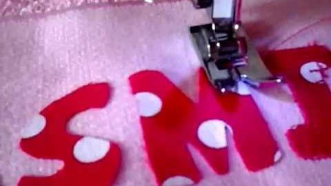 Ponto caseado em patch aplique