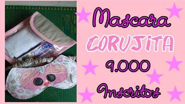 Mascara de dormir Corujita