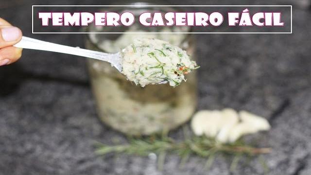 PASTA DE ALHO COM ALECRIM – TEMPERO CASEIRO TOP