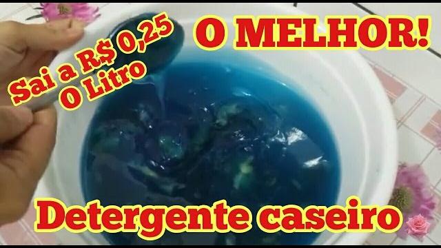 MELHOR DETERGENTE CASEIRO DO MUNDO E SUCESSO COMPROVADO