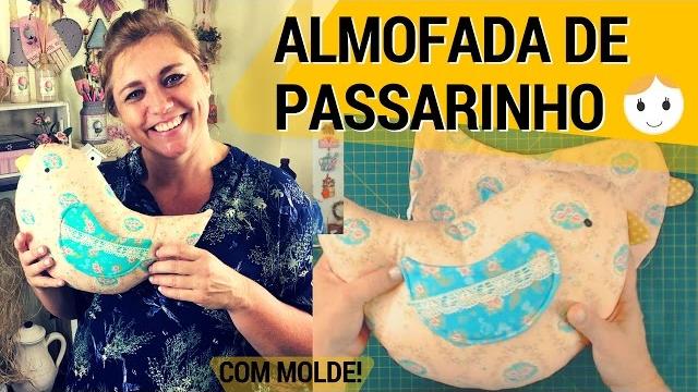 COMO COSTURAR ALMOFADA DE PÁSSARO