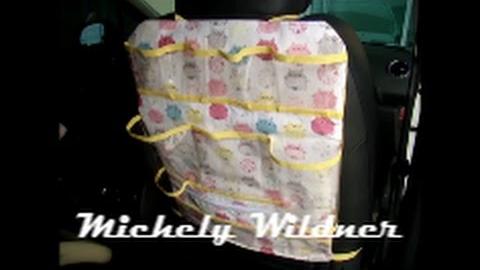 Organizador infantil para carro fácil – Diy