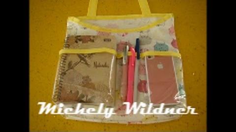 Lixeira com organizador para o carro – Diy
