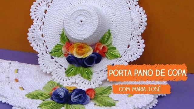 Porta Pano de Copa – Maria José