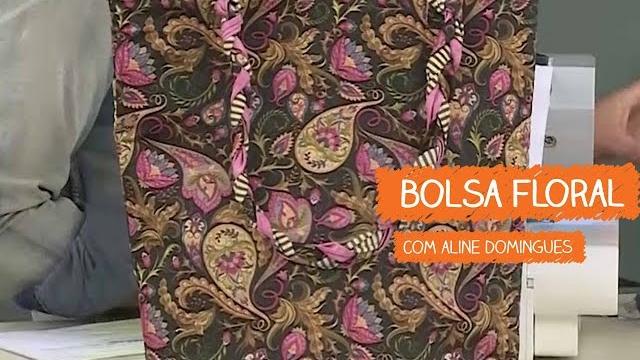 Bolsa Floral – Aline Domingues