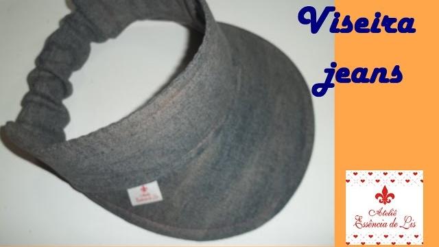 PAP – Viseira tecido jeans – Série jeans