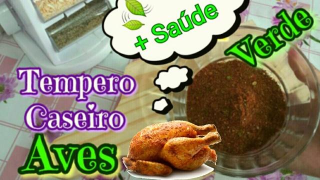 TEMPERO CASEIRO PARA AVES