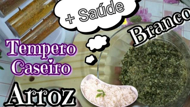 TEMPERO CASEIRO PARA ARROZ