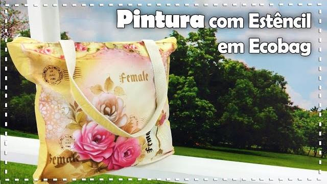 PINTURA EM ECOBAG com Rose Ferreira