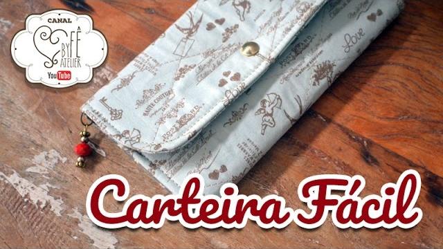 DIY : Carteira Fácil – By Fê Atelier