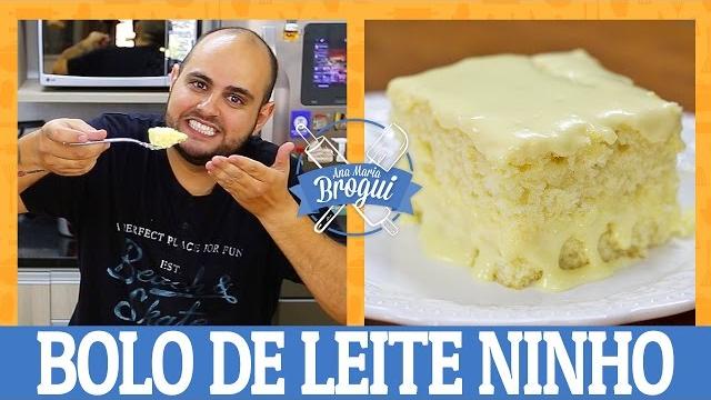 COMO FAZER UM BOLO DE LEITE NINHO SUPER RECHEADO