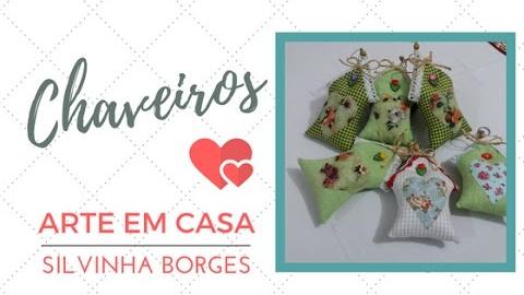 Chaveiros de Casinha e Coração