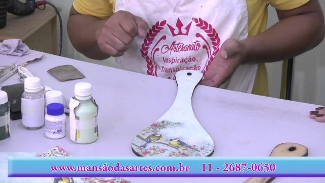 Passo a Passo Técnica Decoupage Com Guardanapo e Vidro Líquido