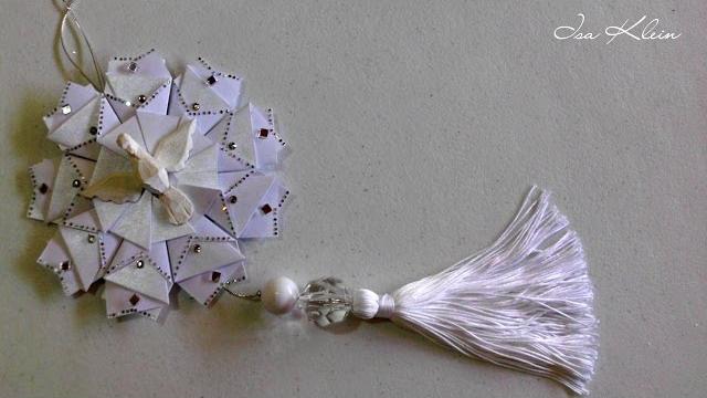 Tassel (franja) com nó invisível – Tassel with invisible knot