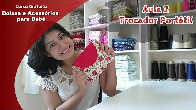 Aula 2 – Trocador Portátil – Curso BOLSAS E ACESSÓRIOS PARA BEBÊ