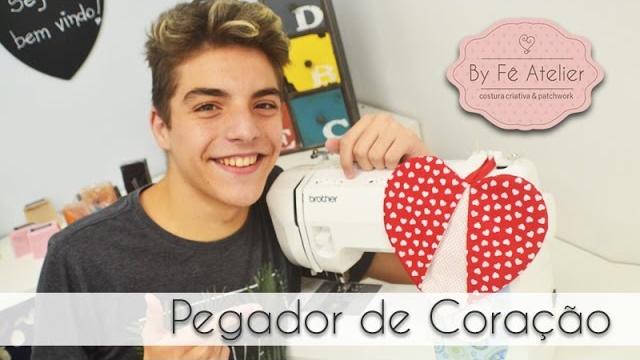 DIY: Especial Dia das Mães – Pegador de Coração – By Fê Atelier