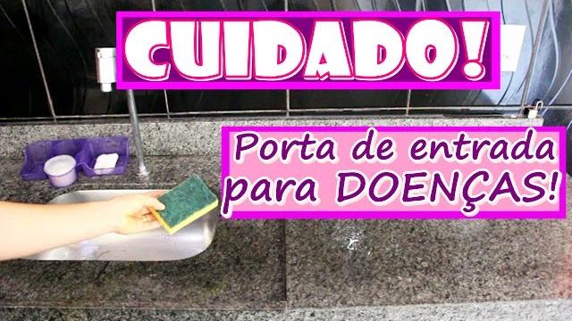 VOCÊ VIVE DOENTE? ESPONJA DE LAVAR LOUÇA OFERECE GRAVES RISCOS A SUA SAÚDE – CUIDADO